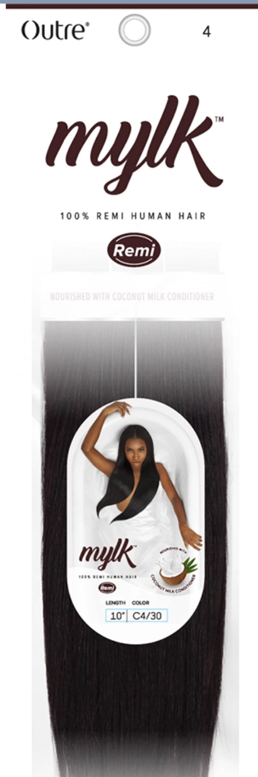 Outre Mylk human hair 16” 1b