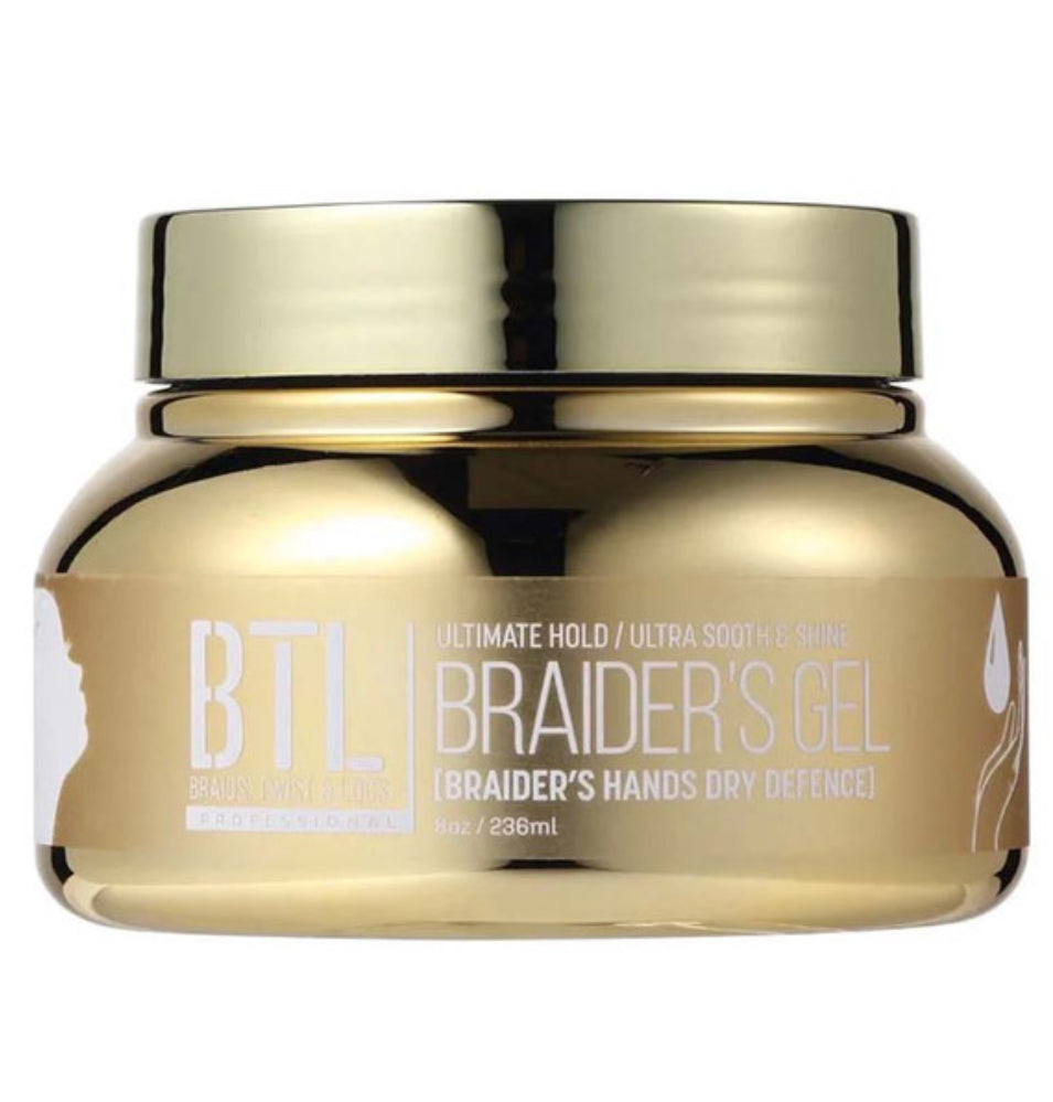 BTL Professional Braider's Gel - Braider's Hands Dry Defense
