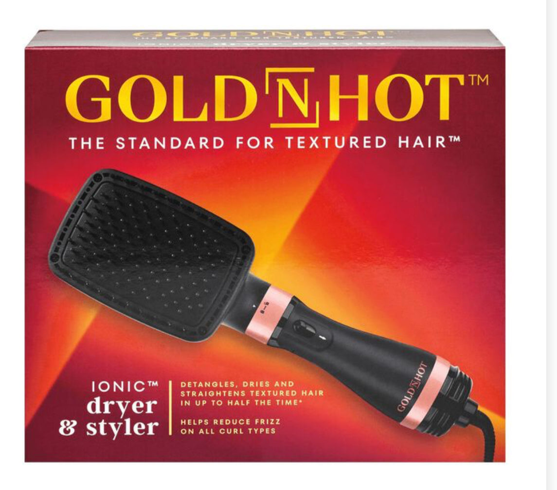 Gold n Hot Ionic Paddle Dryer Brusho