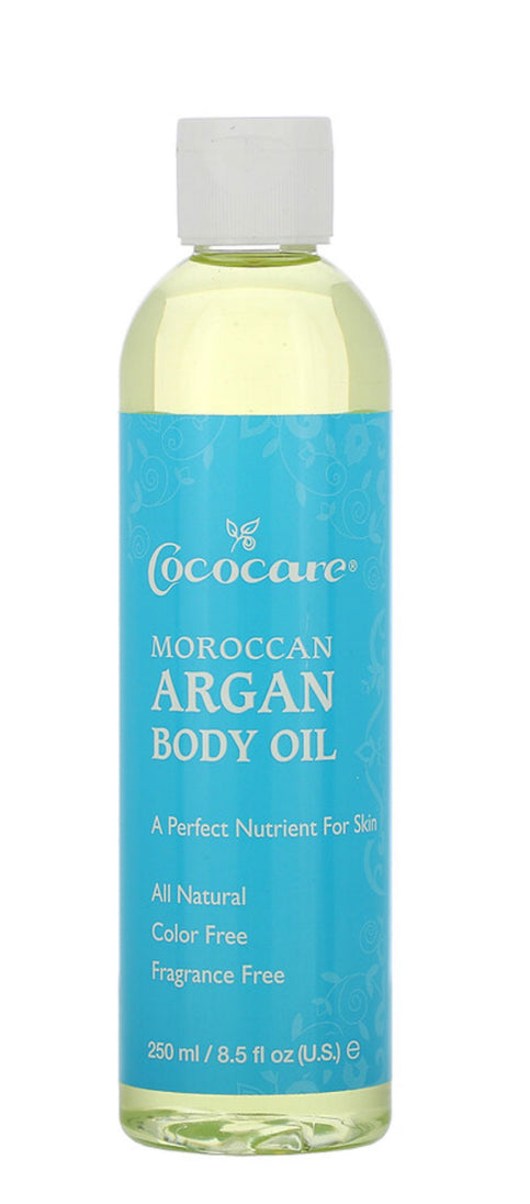 Cococare Moroccan Argan Body Oil, 8.5 Oz.