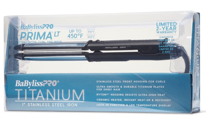 Prima Titanium Flat Iron 1 Inch