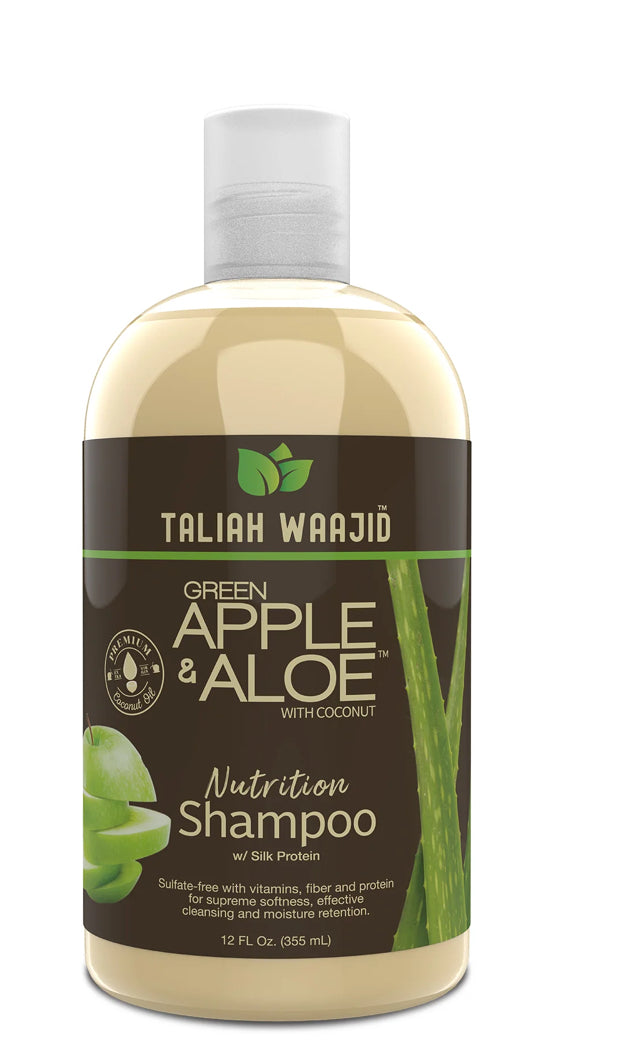 Taliah Waajid Green Apple And Aloe Nutrition Shampoo 12oz