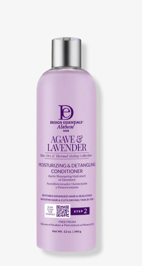 Agave & Lavender Moisturizing & Detangling Conditioner step 2