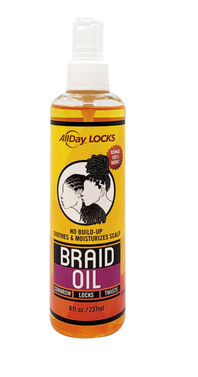 AllDay locks braid oil
