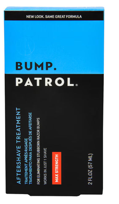 bump patrol Max Strength Aftershave, 2.0 oz