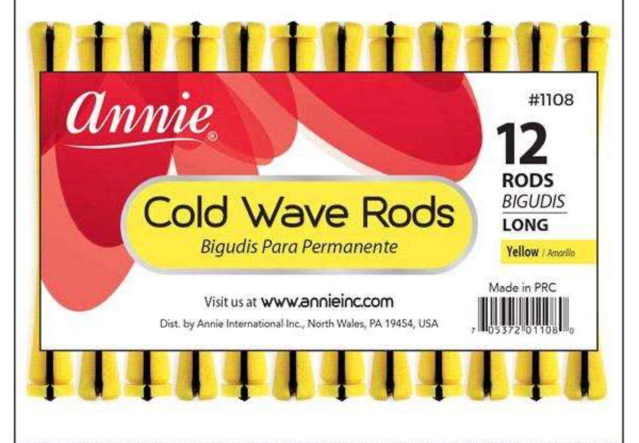 Yellow cold wave rods