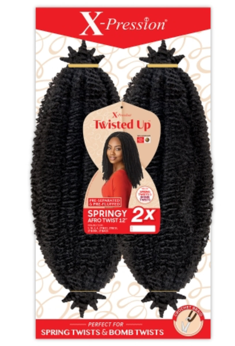 Xpression twisted up 12”