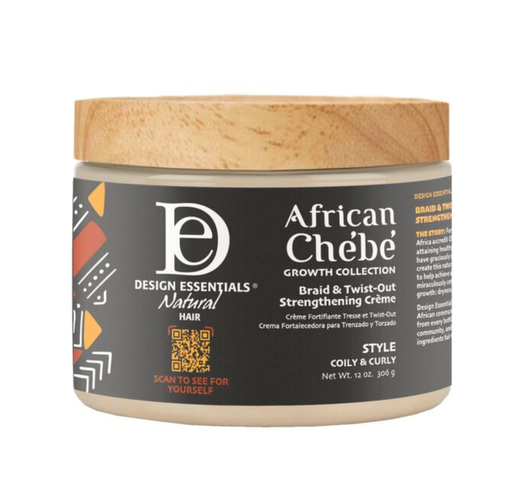 Design Essentials Braid & Twist-Out Strengthening Crème 12oz.