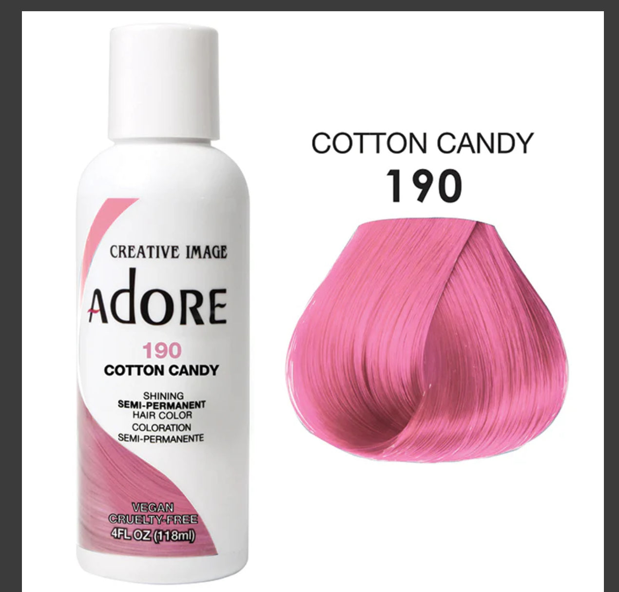 ADORE COLOR # 190 - COTTON CANDY