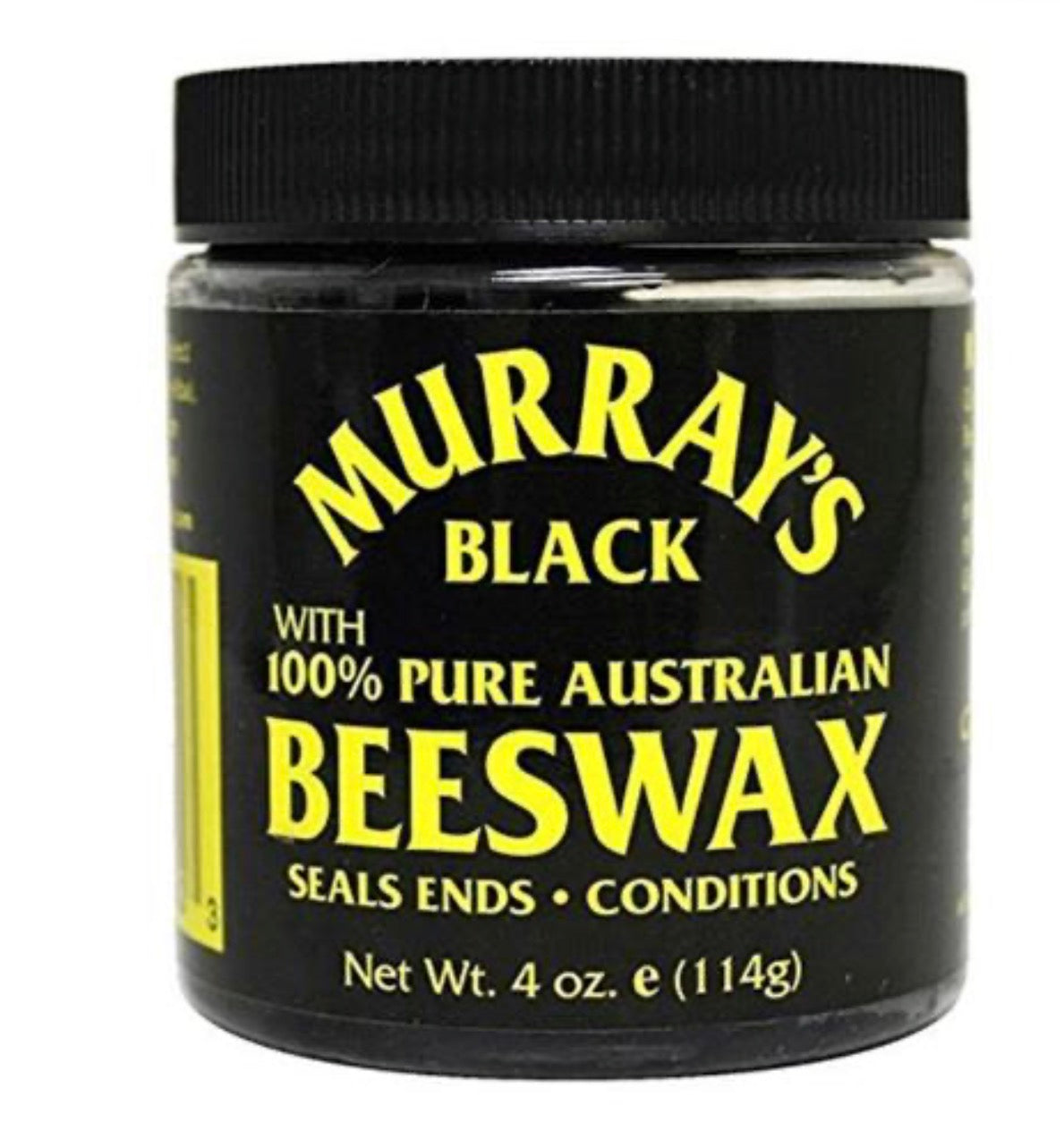 Murray's Black 100% Pure Australian Beeswax 4oz