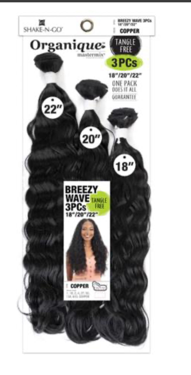 Milky Way Weave Organique Malibu curl 18/20/22” 1b