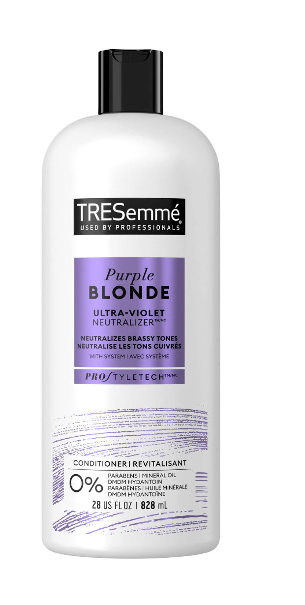 TRESemme Purple Blonde UV Neutralizer Conditioner, 28 Oz.