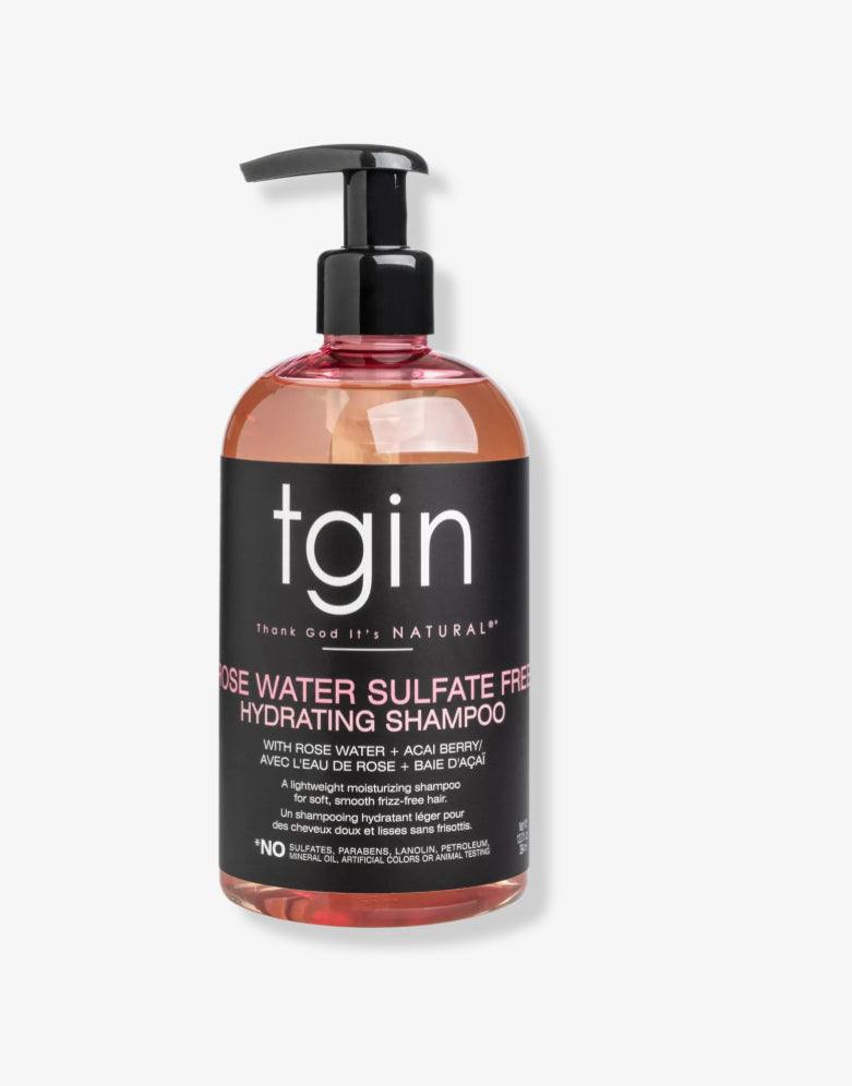 Rose Water Sulfate-Free Hydrating Shampoo