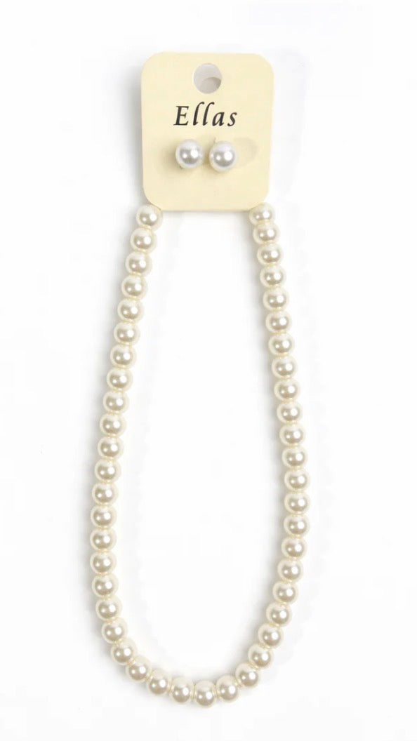 FASHION PEARL NECKLACE SET
