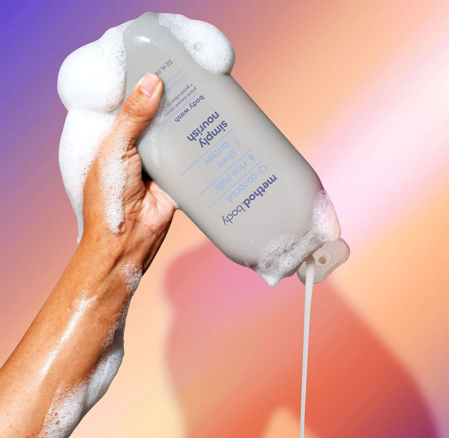 Method Body Paraben & Phthalate Free Body Wash, Simply Nourish, 18 fl oz