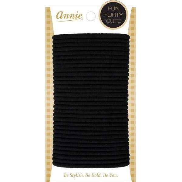 Annie Ponytailer 6" 32ct Black