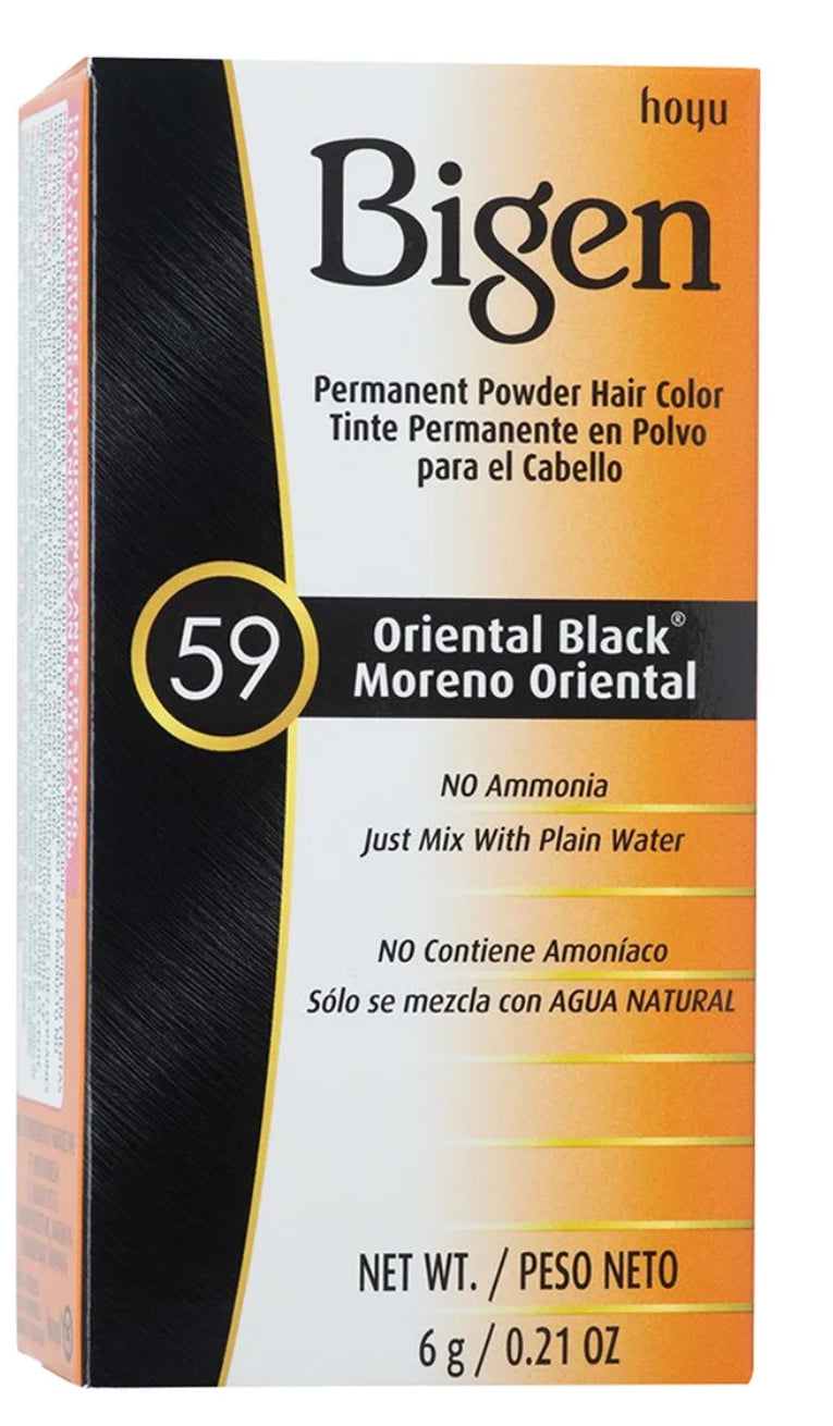 Bigen permanent powder hair color