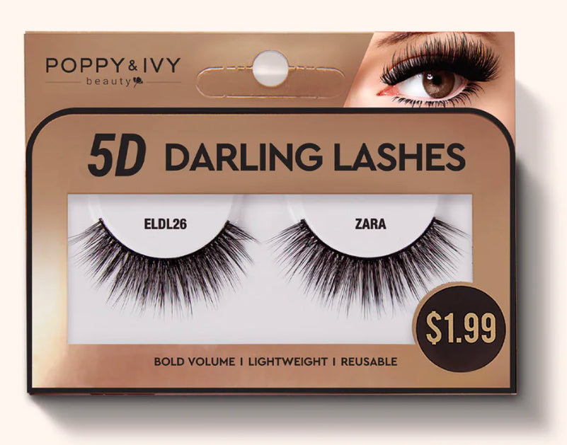 Poppy & Ivy 5D Darling Lashes || Zara