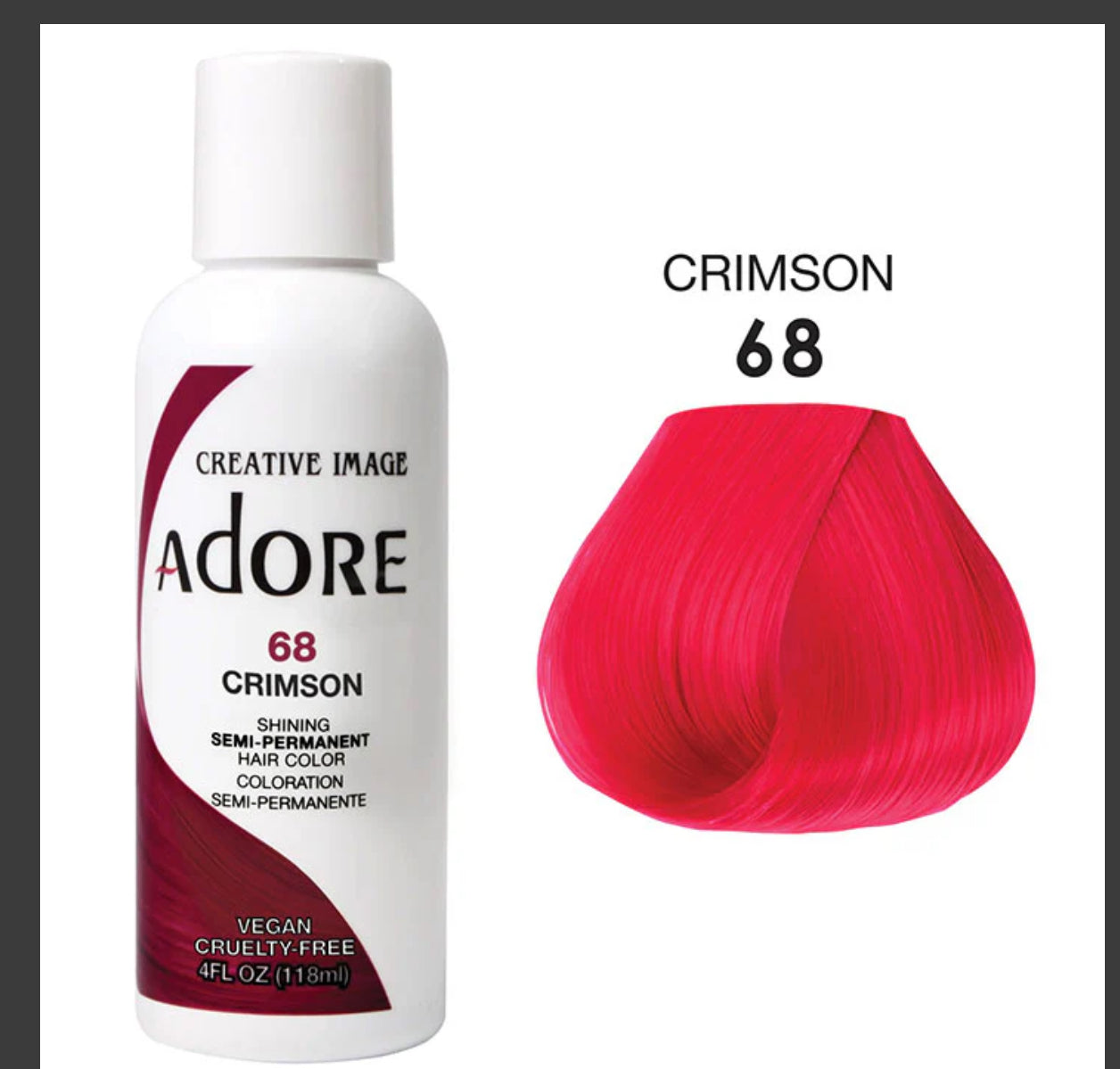ADORE COLOR # 68 - CRIMSON