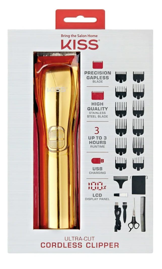 Kiss ultra cut cordless clipper 19pc