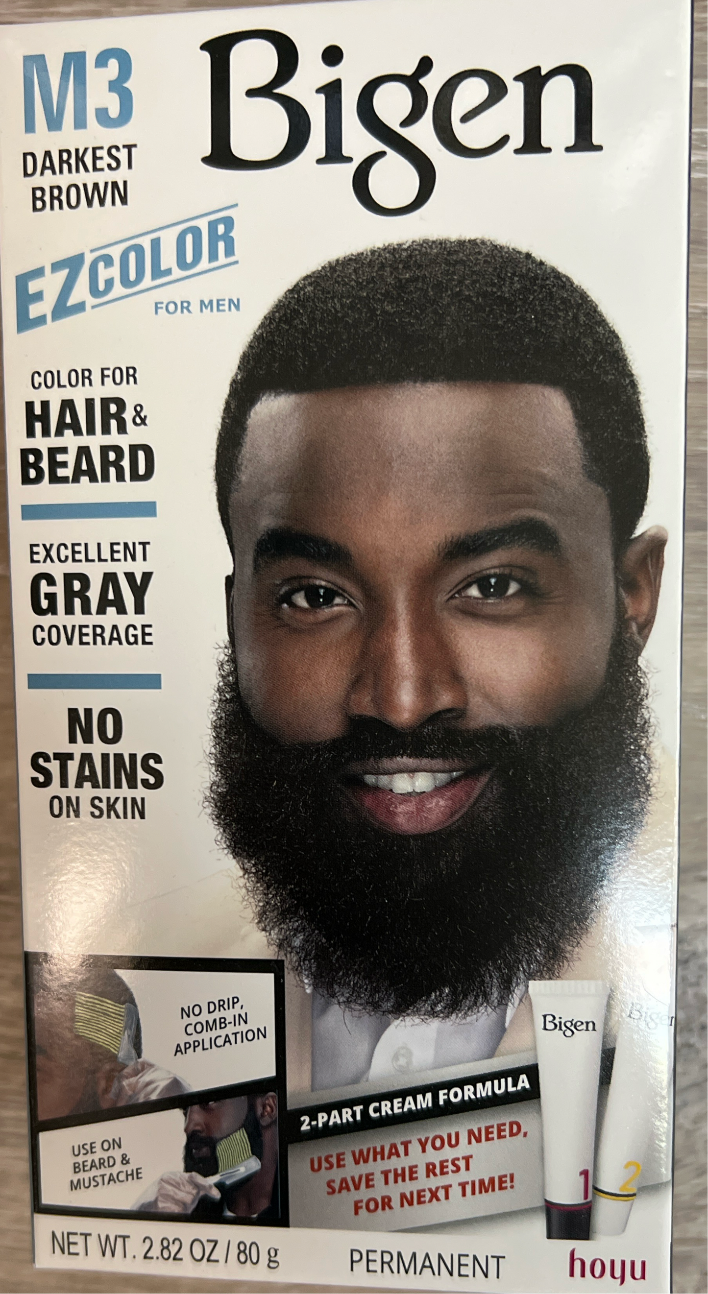 Bigen men’s color- darkest brown (M3)