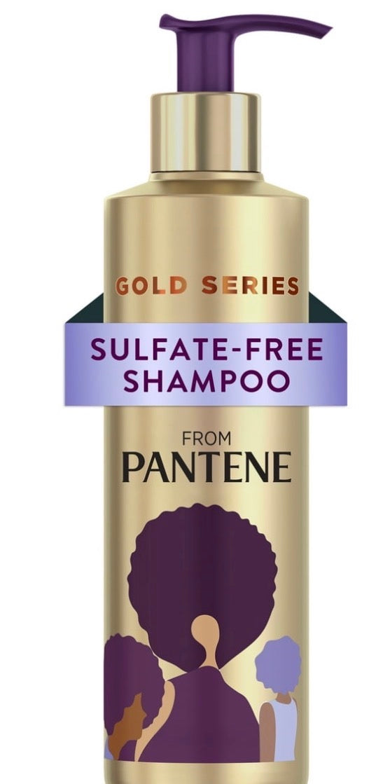 Pantene gold series sulfate free shampoo