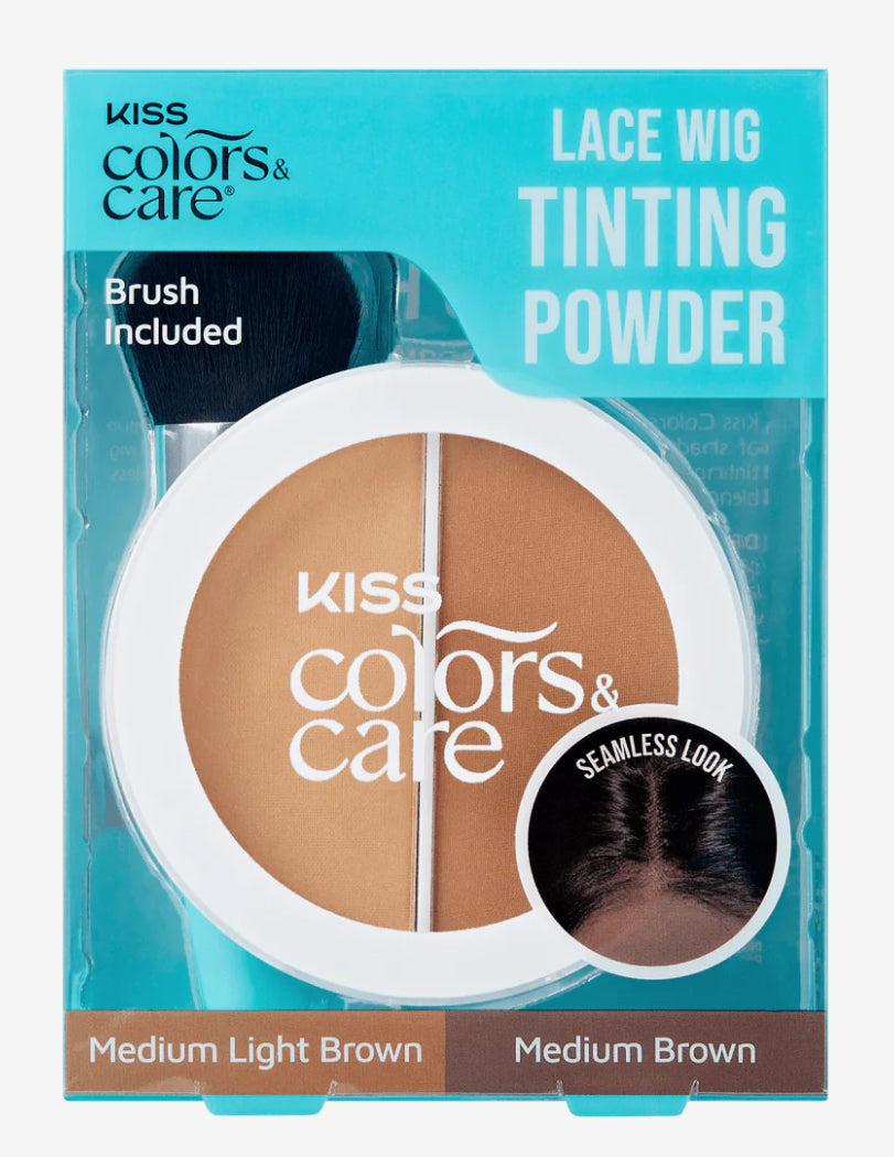 Kiss color & care lace wig tinting powder