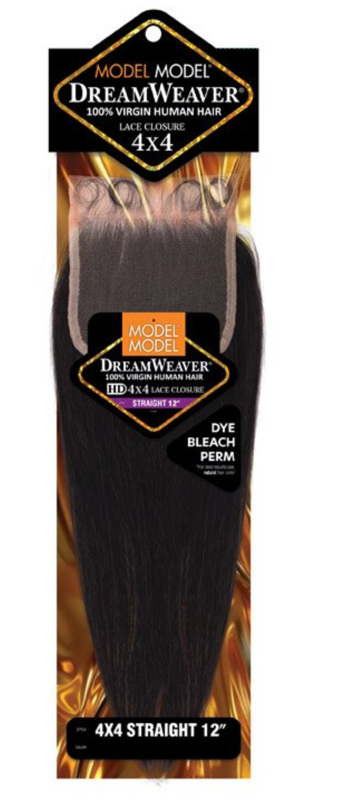 4"x4" Straight 12" Closure Dream Weaver Bundle