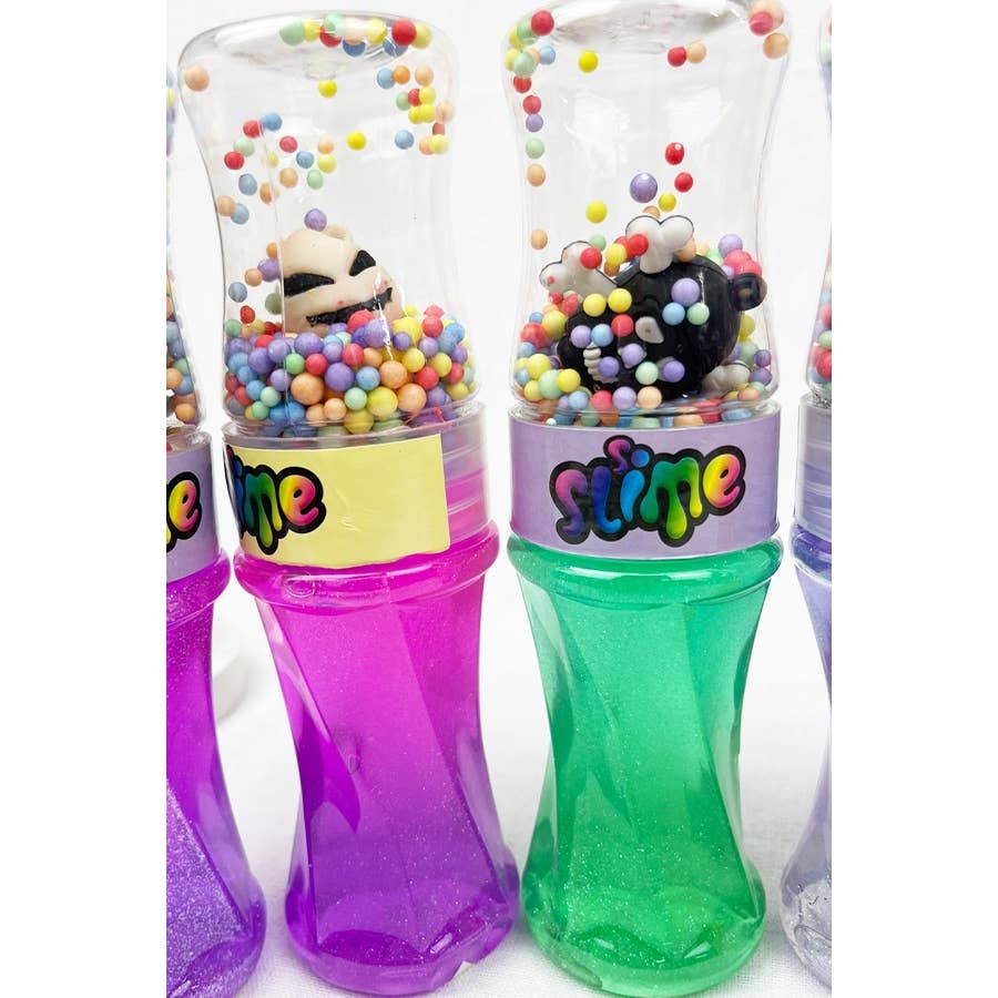 6-Pc Halloween Theme Squishes with Glitter Slime Toy