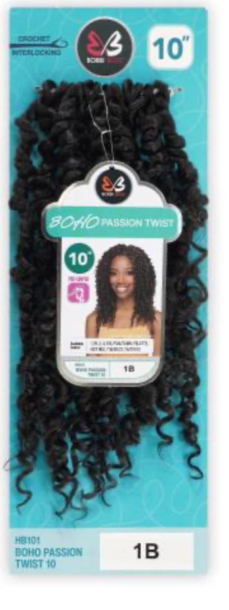 Boho passion twist 10” #1b