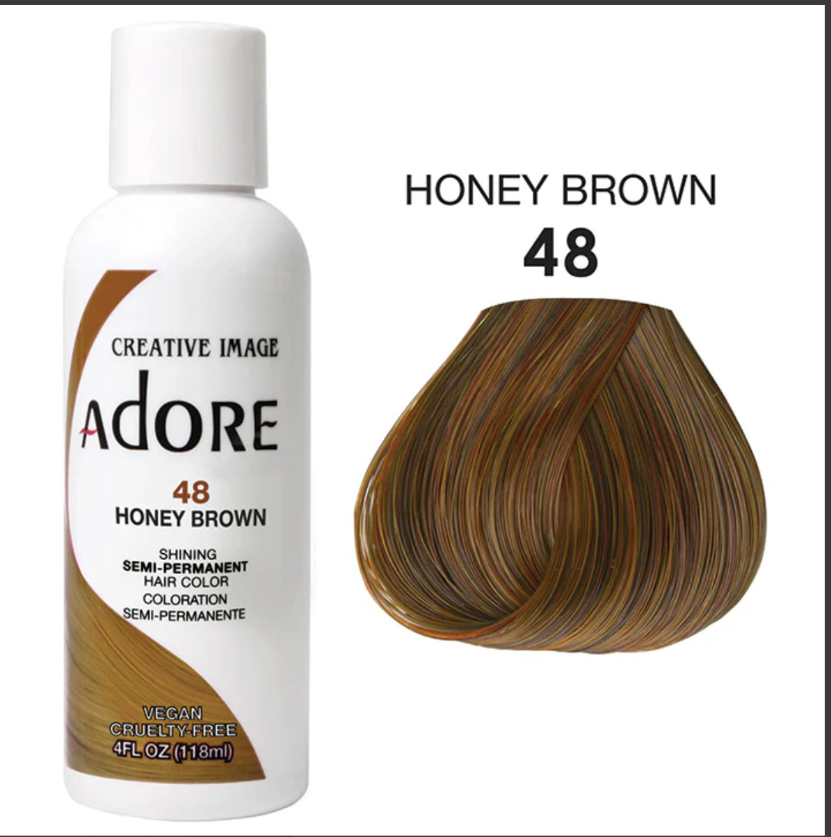 ADORE COLOR # 48 - HONEY BROWN