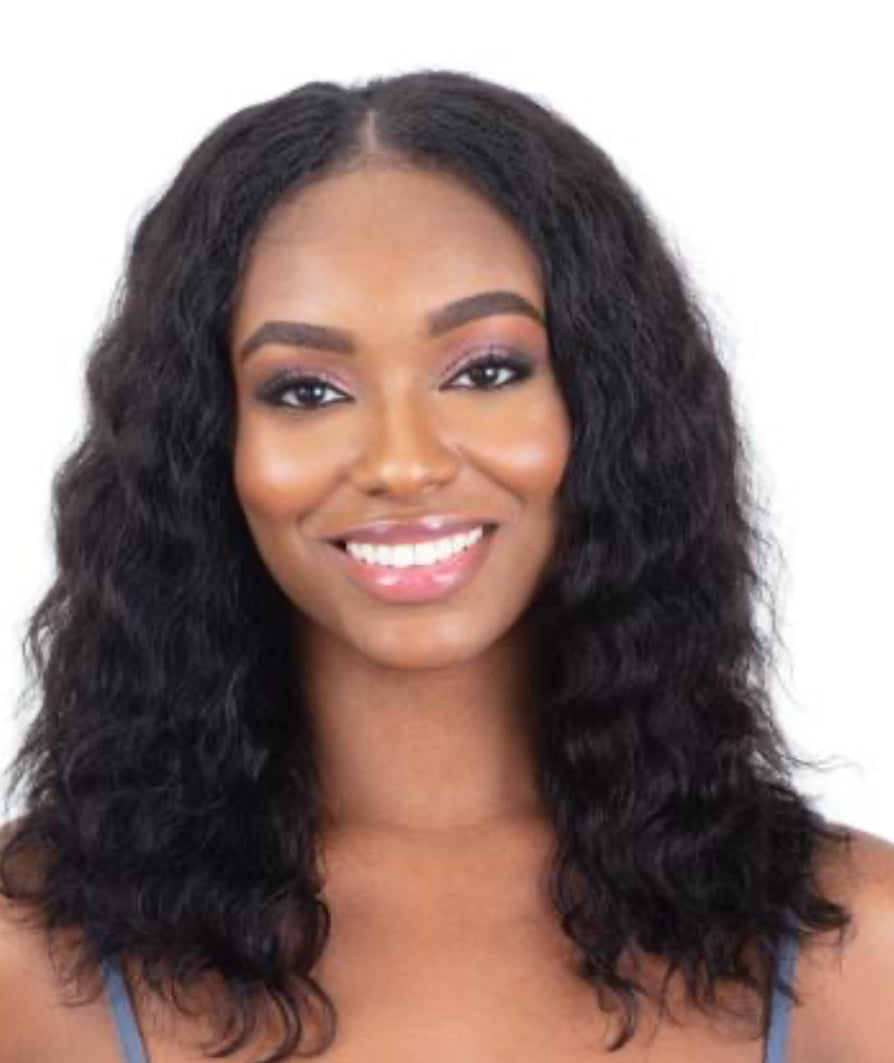 Naked Nature Human Hair Wig Tru-2-U Part Wet & Wavy Tru-Loose Wave