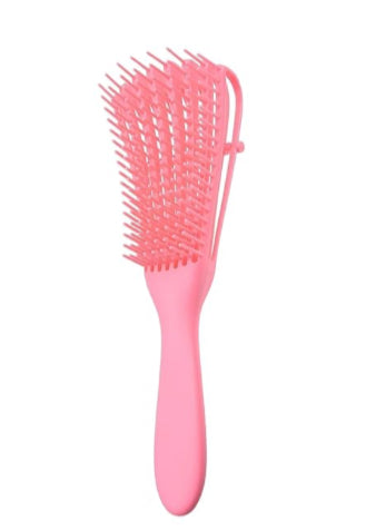 Detangling hair brush