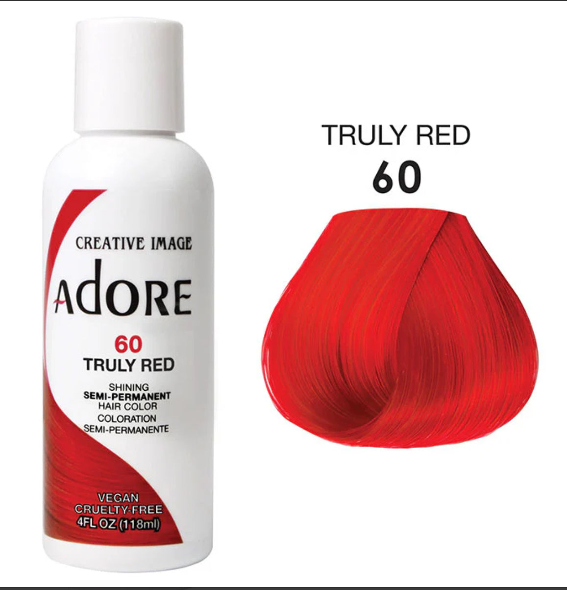 ADORE COLOR # 60 - TRULY RED