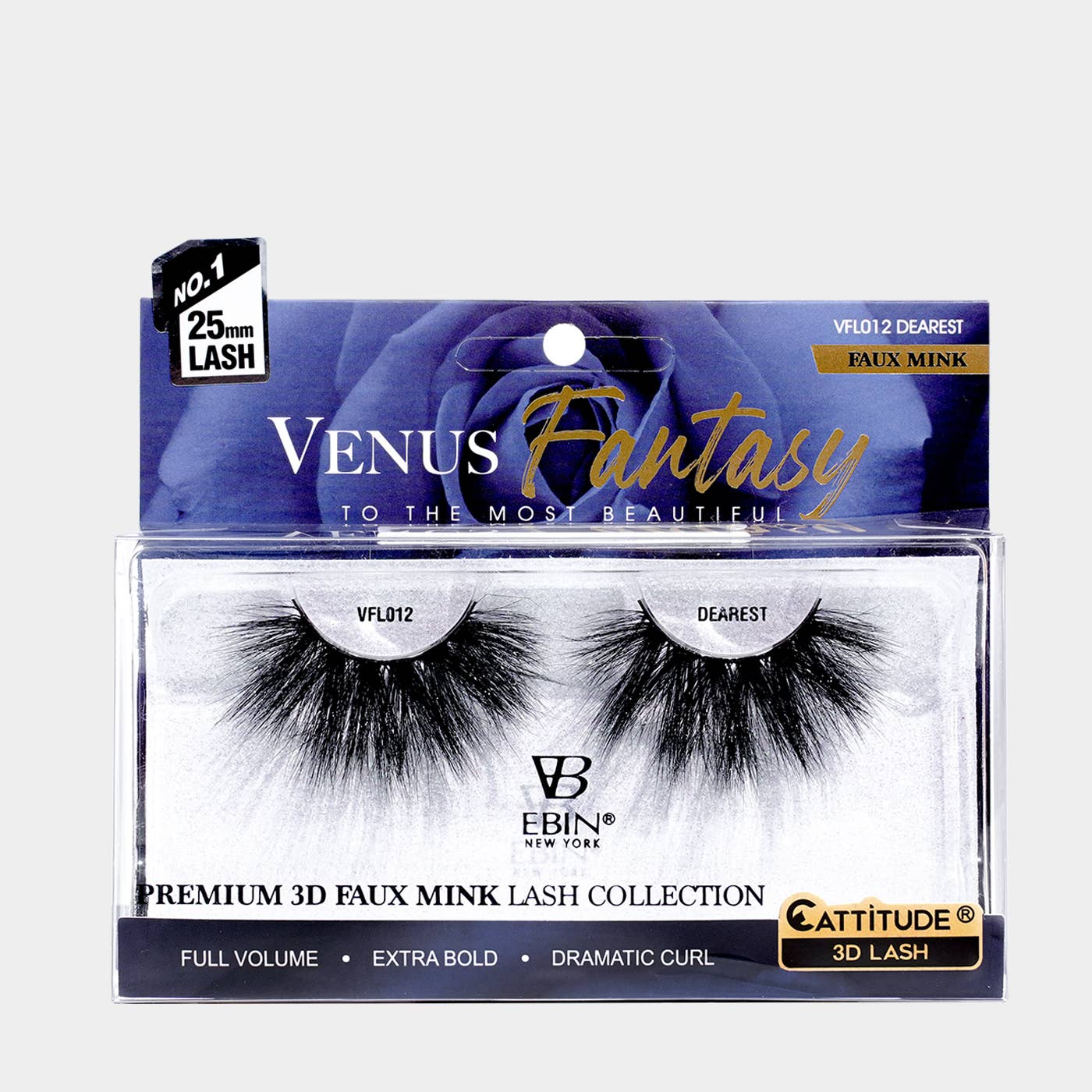 Venus Fantasy 25mm Faux Mink 3D Lashes