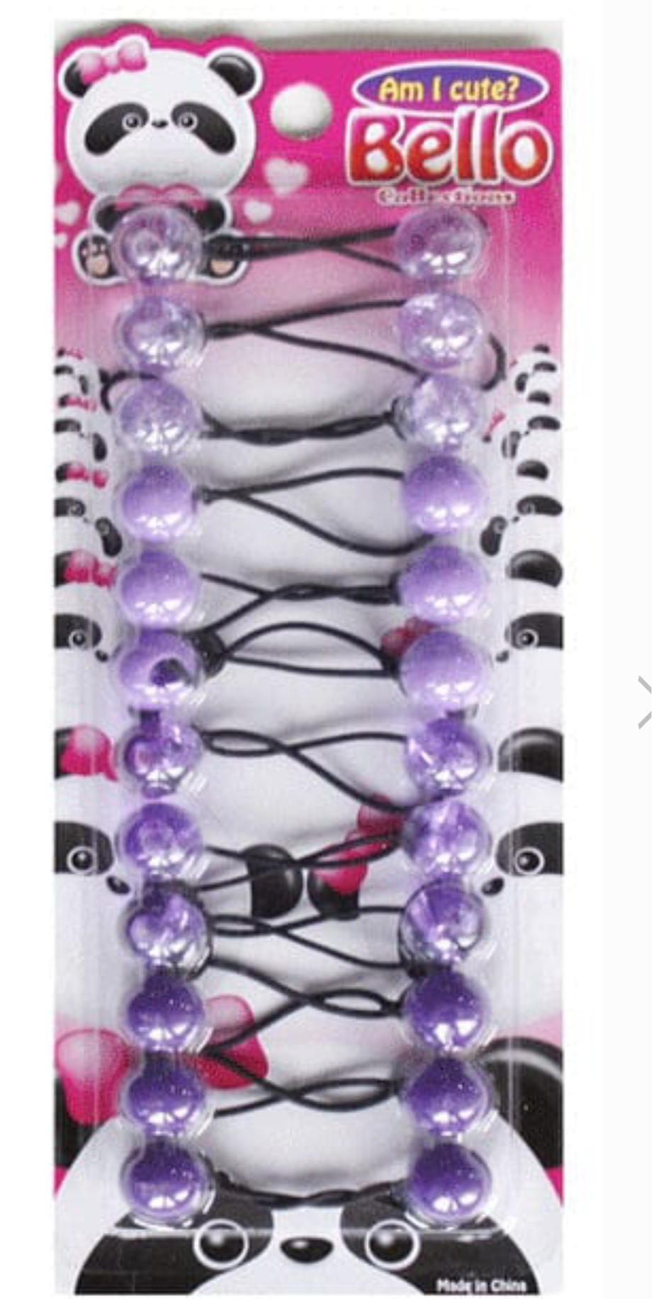 10 ball ponytail holder