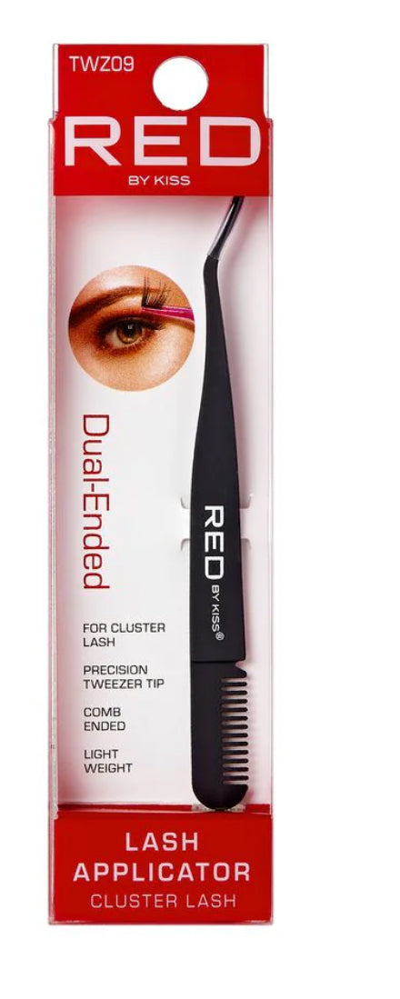 RED BY KISS LASH APPLICATOR &comb