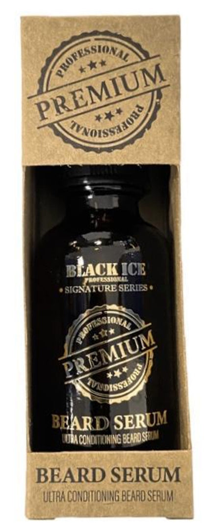 Black ice beard serum