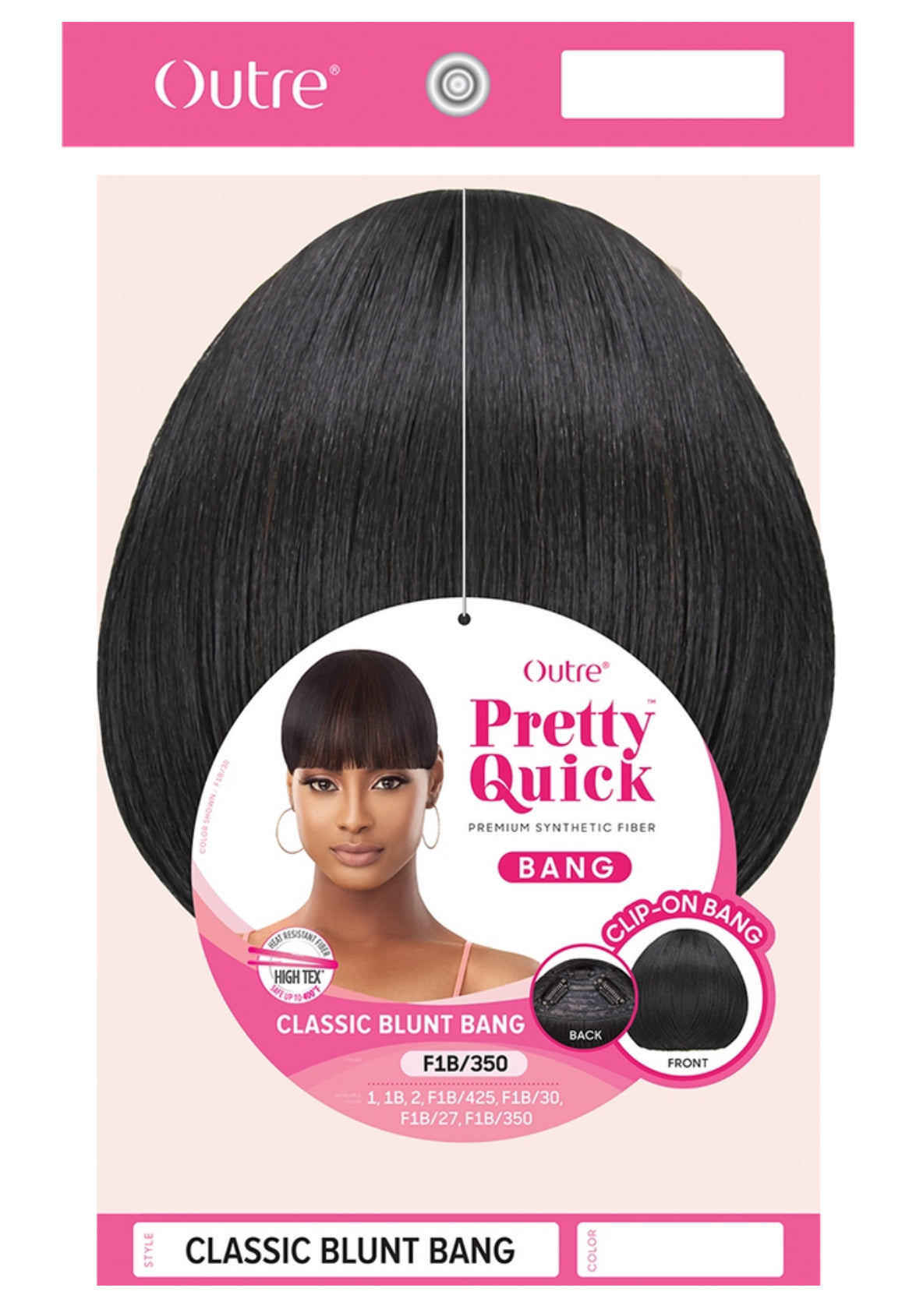 PRETTY QUICK - BANG - CLASSIC BLUNT BANG