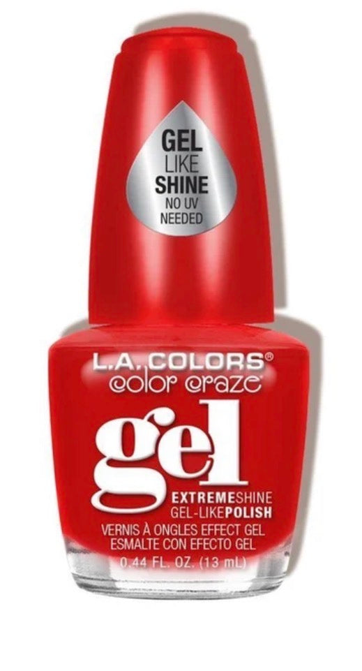 LA COLORS COLOR CRAZE GEL LIKE SHINE POLISH