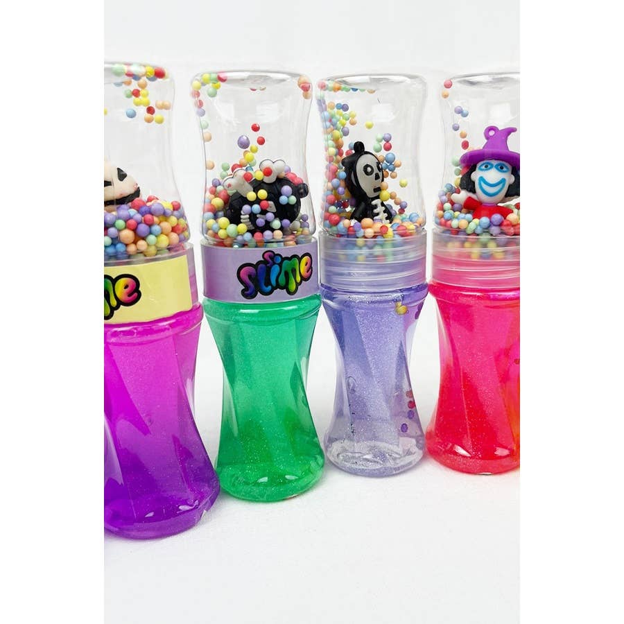 6-Pc Halloween Theme Squishes with Glitter Slime Toy