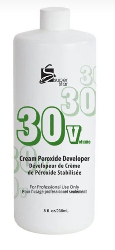 Super Star Stabilized Cream Peroxide 30 Developer 16oz