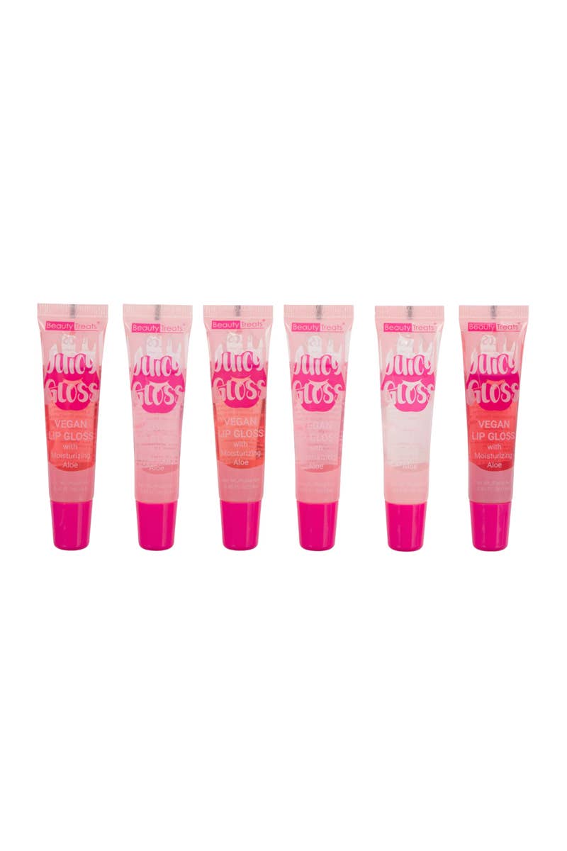 Beauty Treats 512 Juicy Gloss Vegan Lip Gloss - 24pc