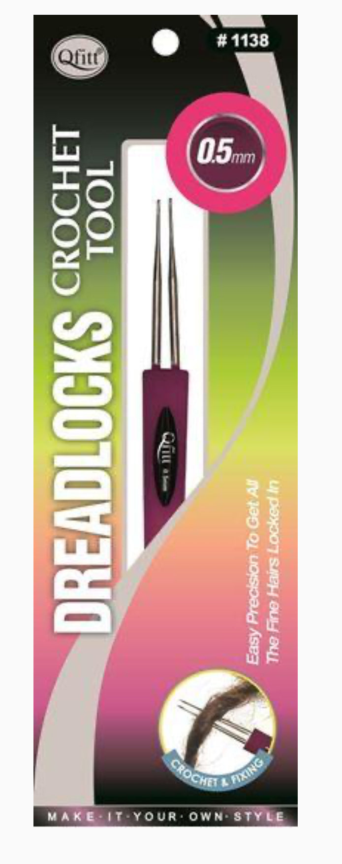 Dreadlocks crochet tool