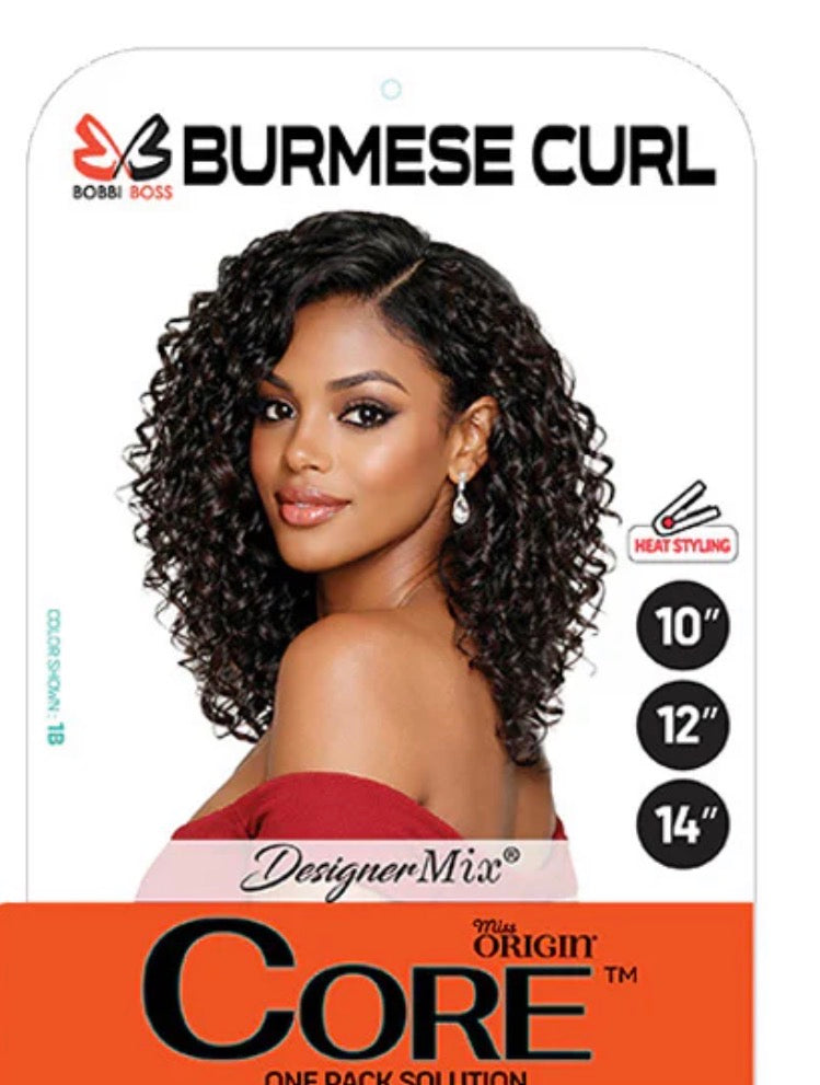 CORE 3PCS BURMESE CURL 10″/12″/14