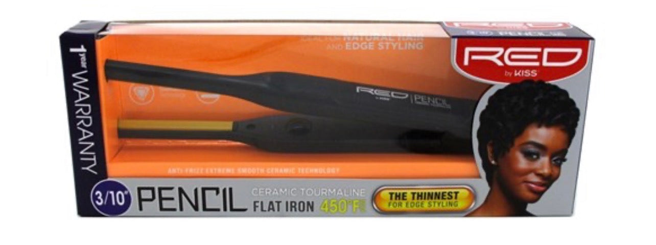 Kiss Red Flat Pencil Iron 3/10 Inch