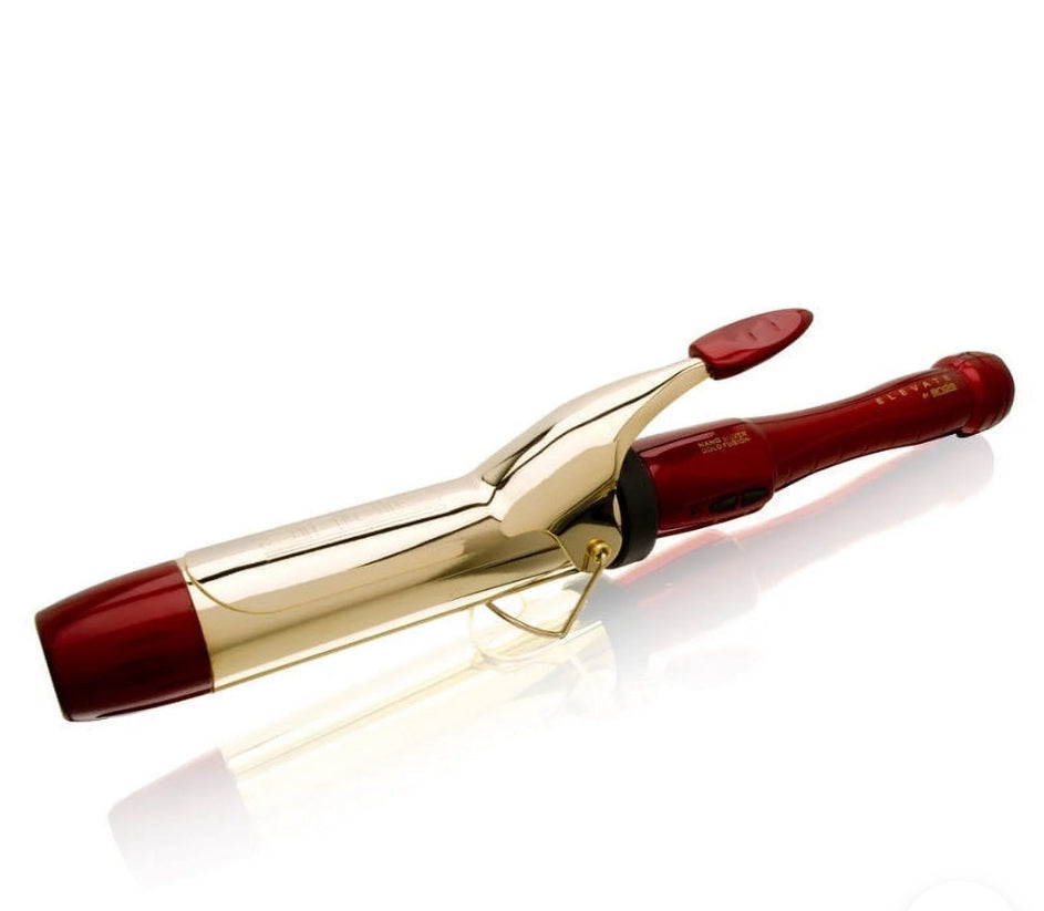 Andis Professional Elevate Nano-Silver Gold Infused Curling Iron 1”
