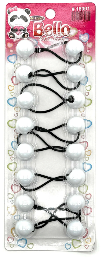 8 ball ponytail holder