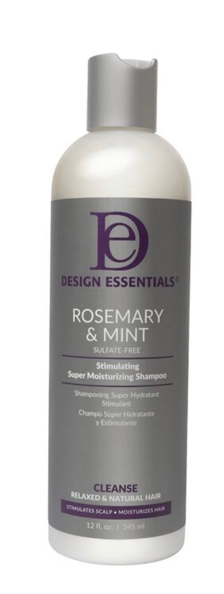 Design essential Rosemary and mint shampoo
