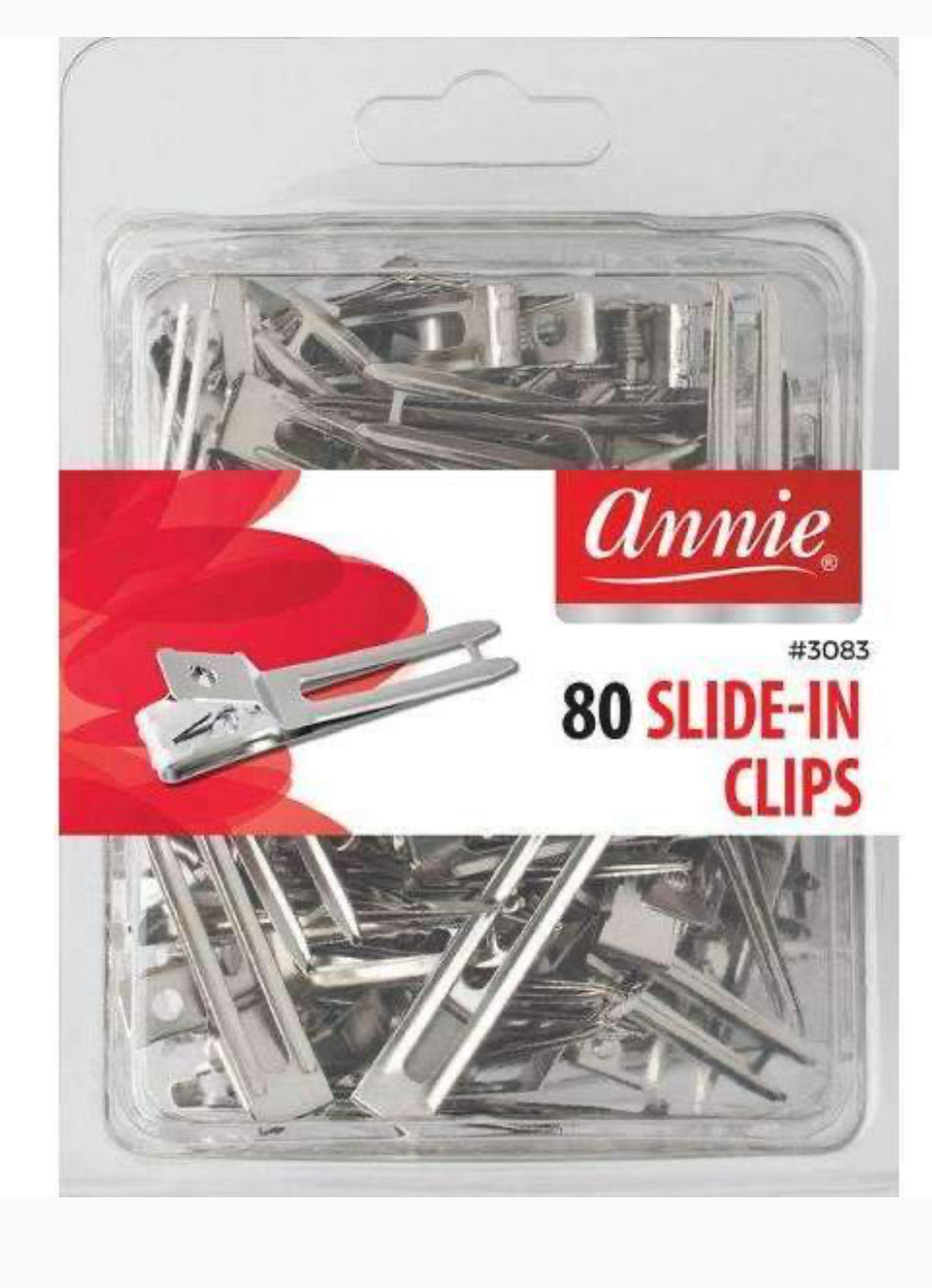 ANNIE 80PC SLIDE-IN CLIPS